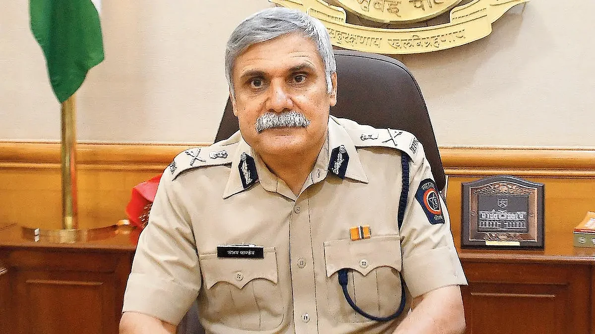 Former commissioner of Mumbai police, Sanjay Pandey
