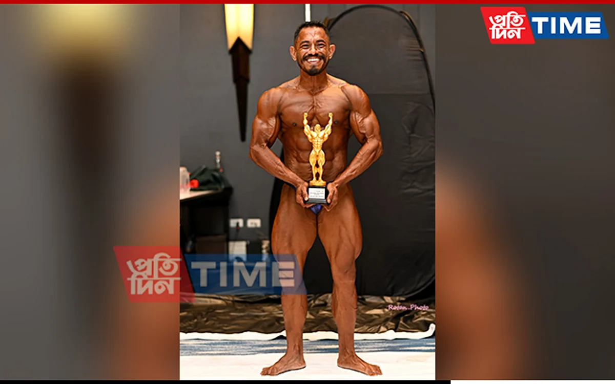 Kushal Kalita won gold at the WWF Pro-AM Universe Championship in Thailand