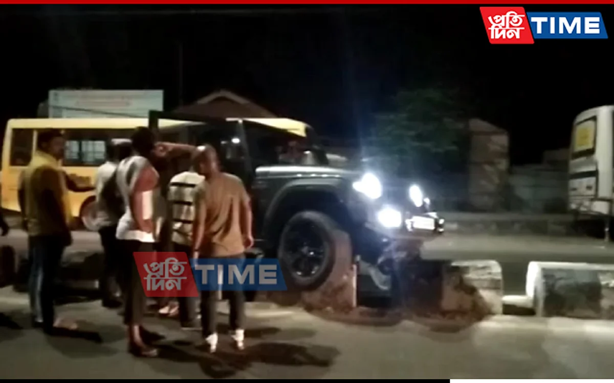 The accident took place at Beltola in Guwahati