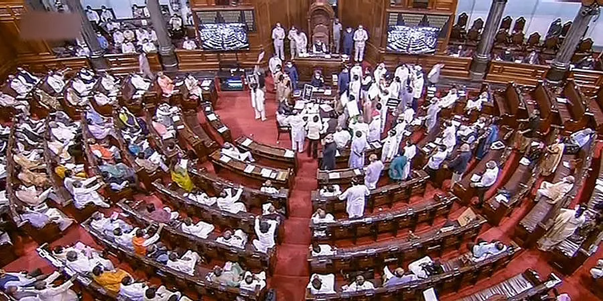 The Rajya Sabha was today adjourned four days ahead of schedule