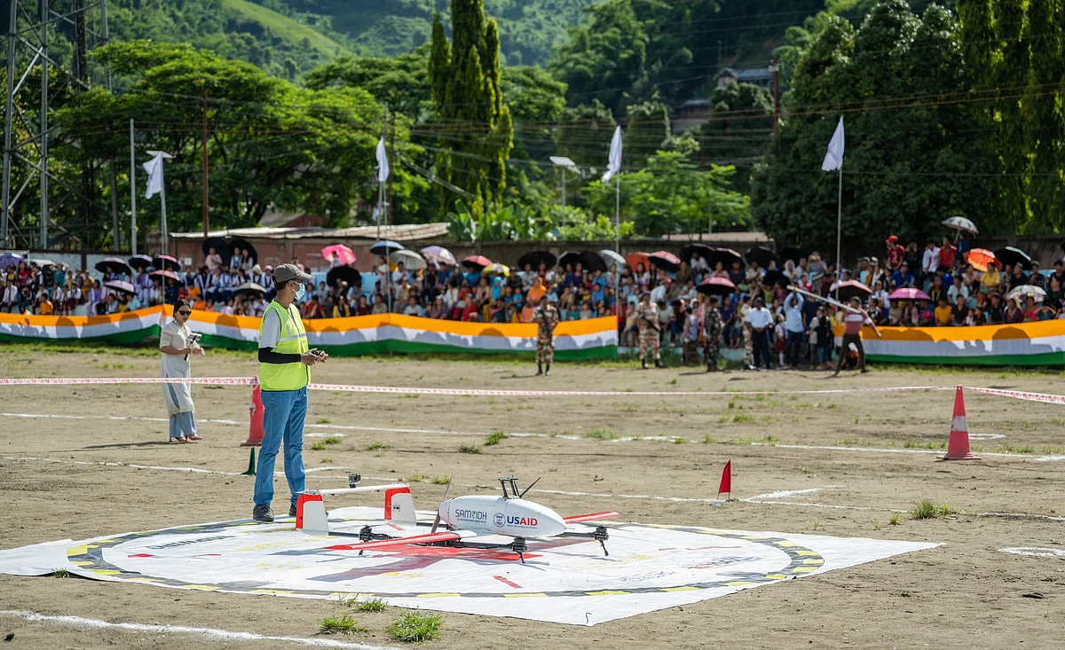 Arunachal Launches Its First Drone Service