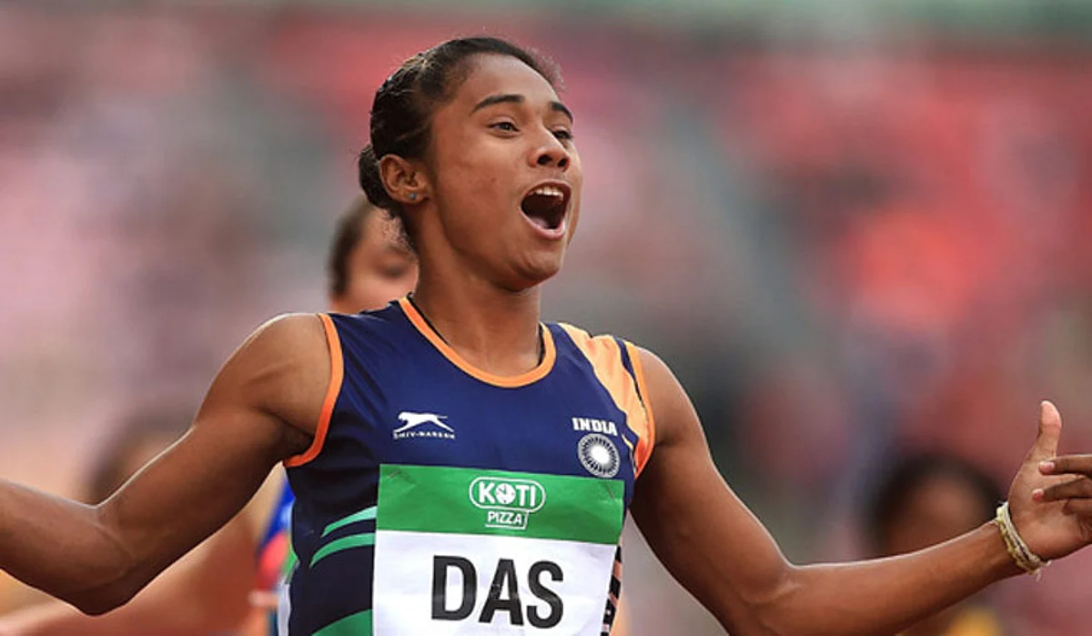 Assam Sprinter Hima Das Qualifies for Semi Final