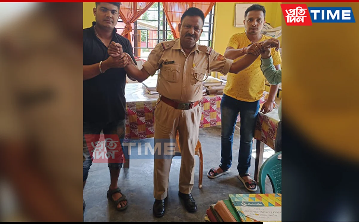 Assam Police Official arrested for taking bribe
