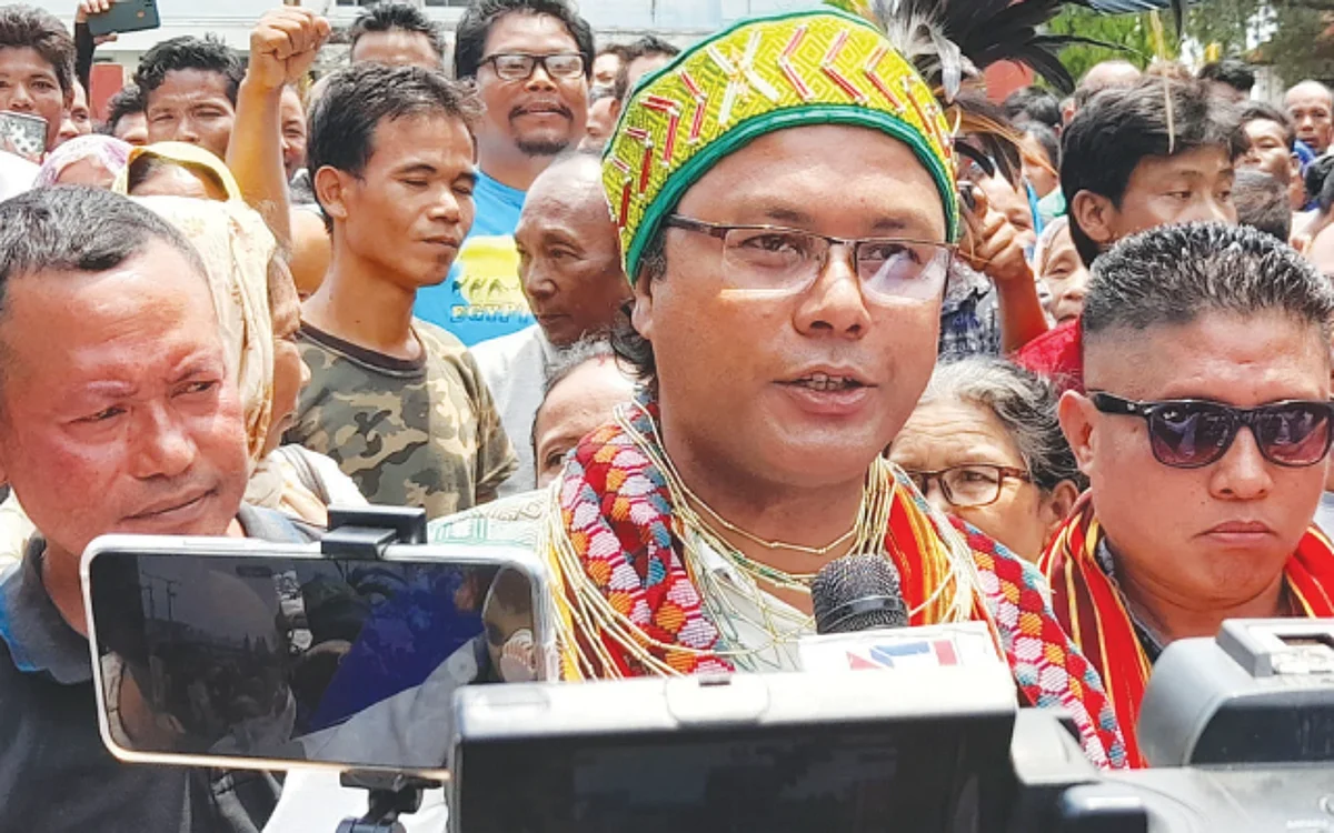 Meghalaya BJP vice president Bernard Marak