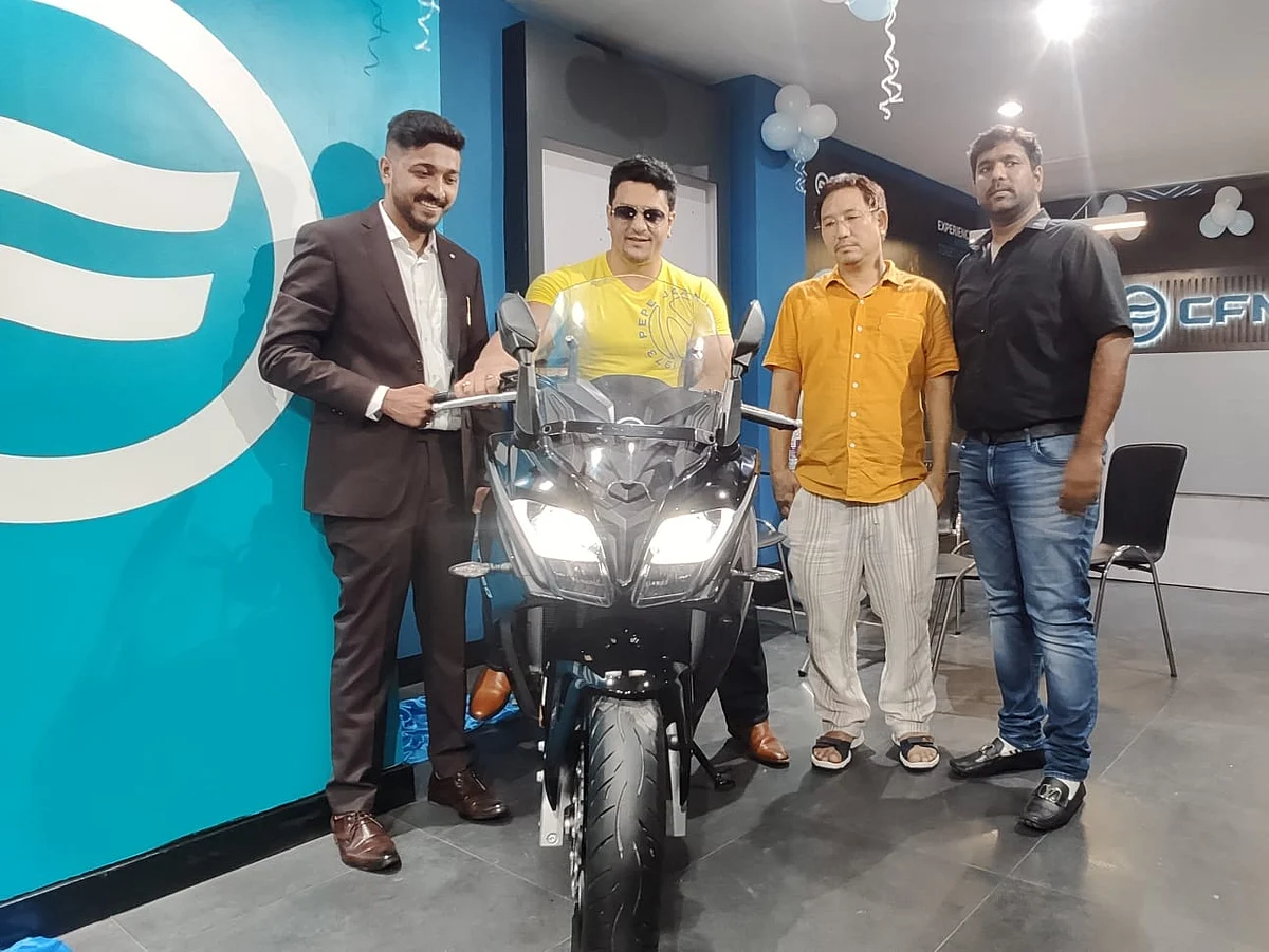 CF Moto launches first sports bike showroom in Guwahati