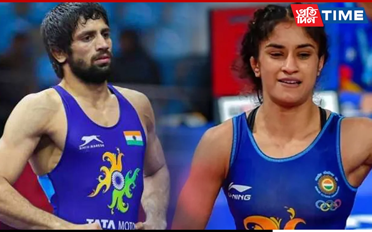 Ravi Dahiya and Vinesh Phogat clinch gold in wrestling at CWG 22