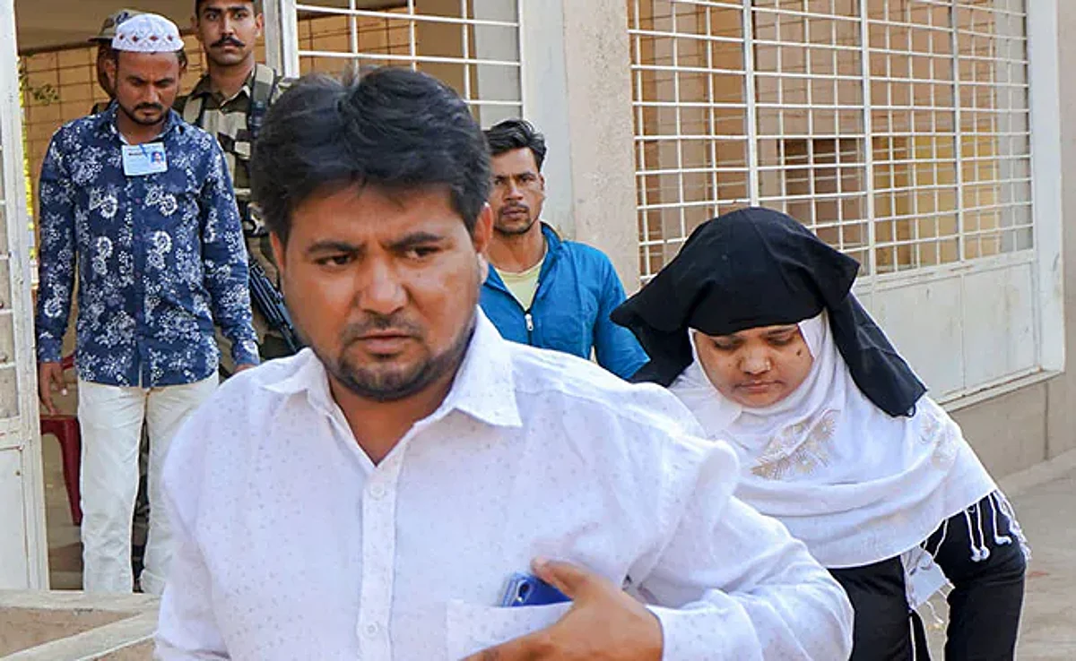 Bilkis Bano and her husband can't believe that 11 convicts have been released