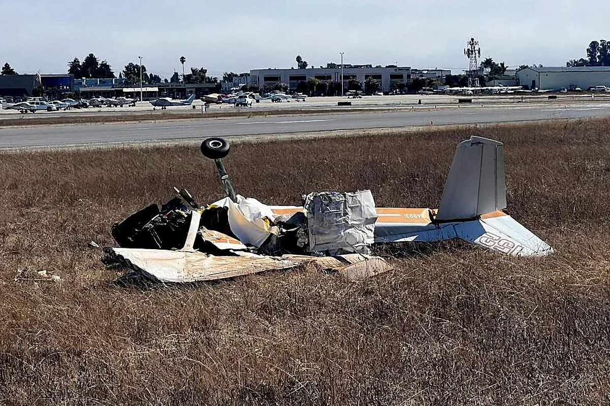 US: Two Planes Collide at California Airport, 2 Dead