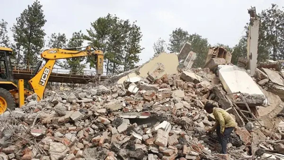 A madrasa in Assam's Barpeta was demolished for having links to ABT | REPRESENTATIVE