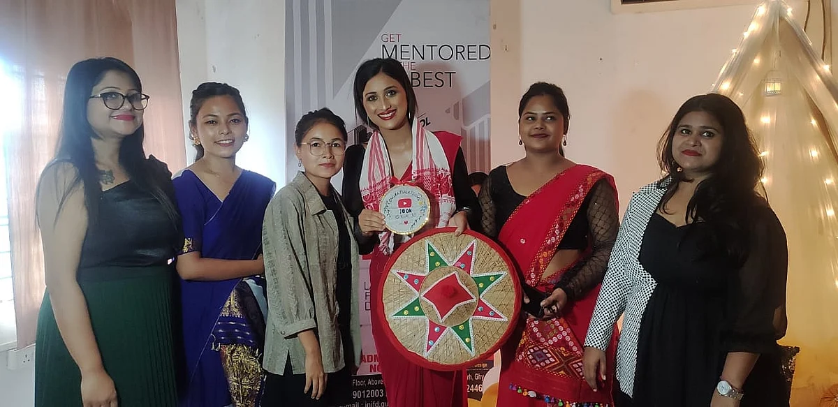YouTuber Kuhi felicitated at INIFD Guwahati