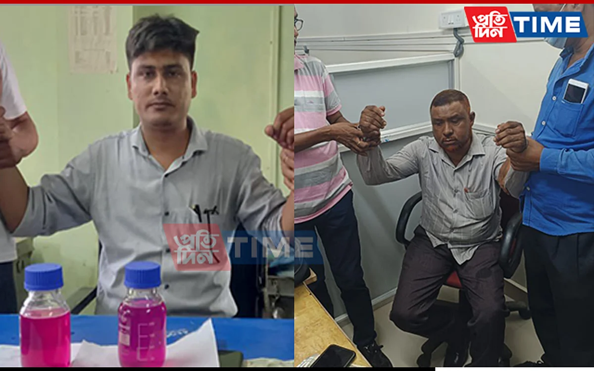Two Assam Govt Employees Arrested on Bribery Charges