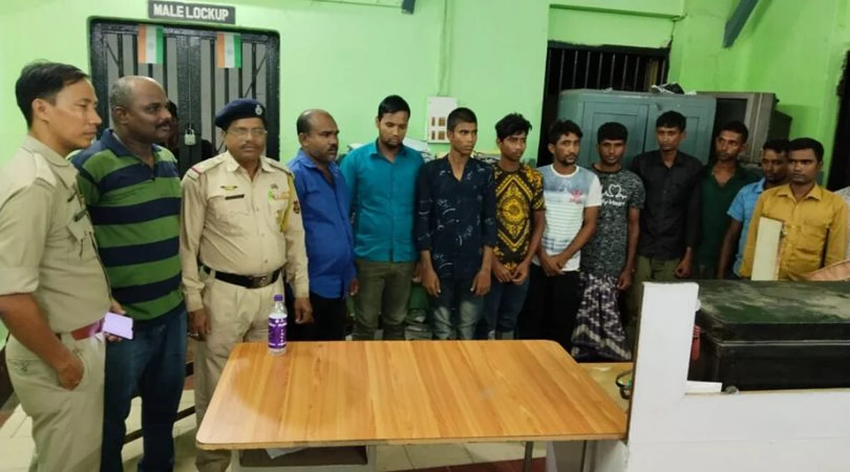 Bangladeshi nationals arrested in Tripura