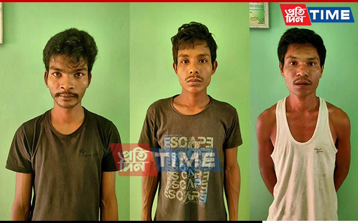 Three ULFA-I linkmen were arrested in Assam's Digboi
