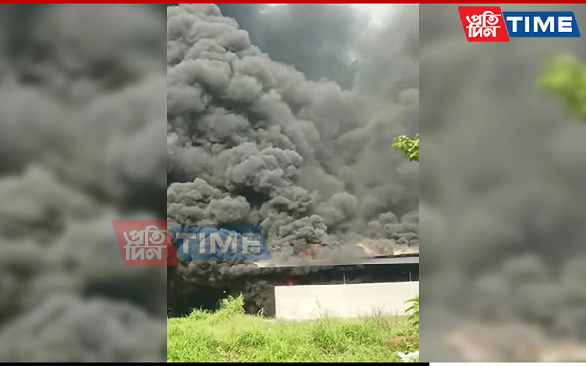 Massive Fire Destroys Property