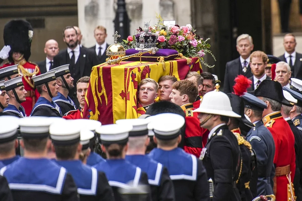 The funeral of Queen Elizabeth II was held today