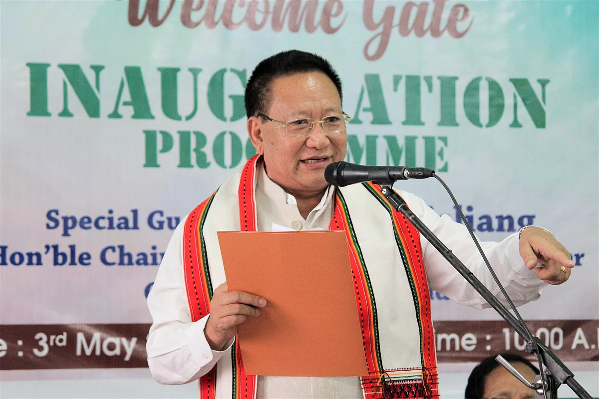 Former Nagaland Chief Minister T R Zeliang