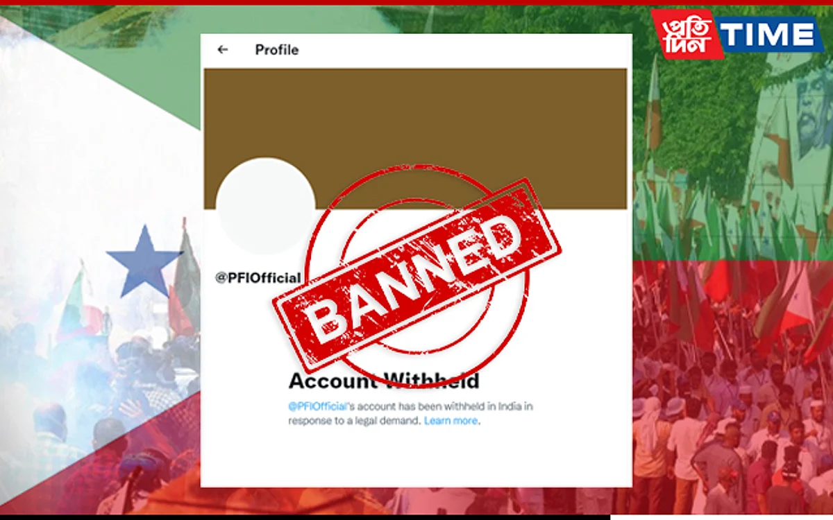The Twitter handle of PFI has been withheld