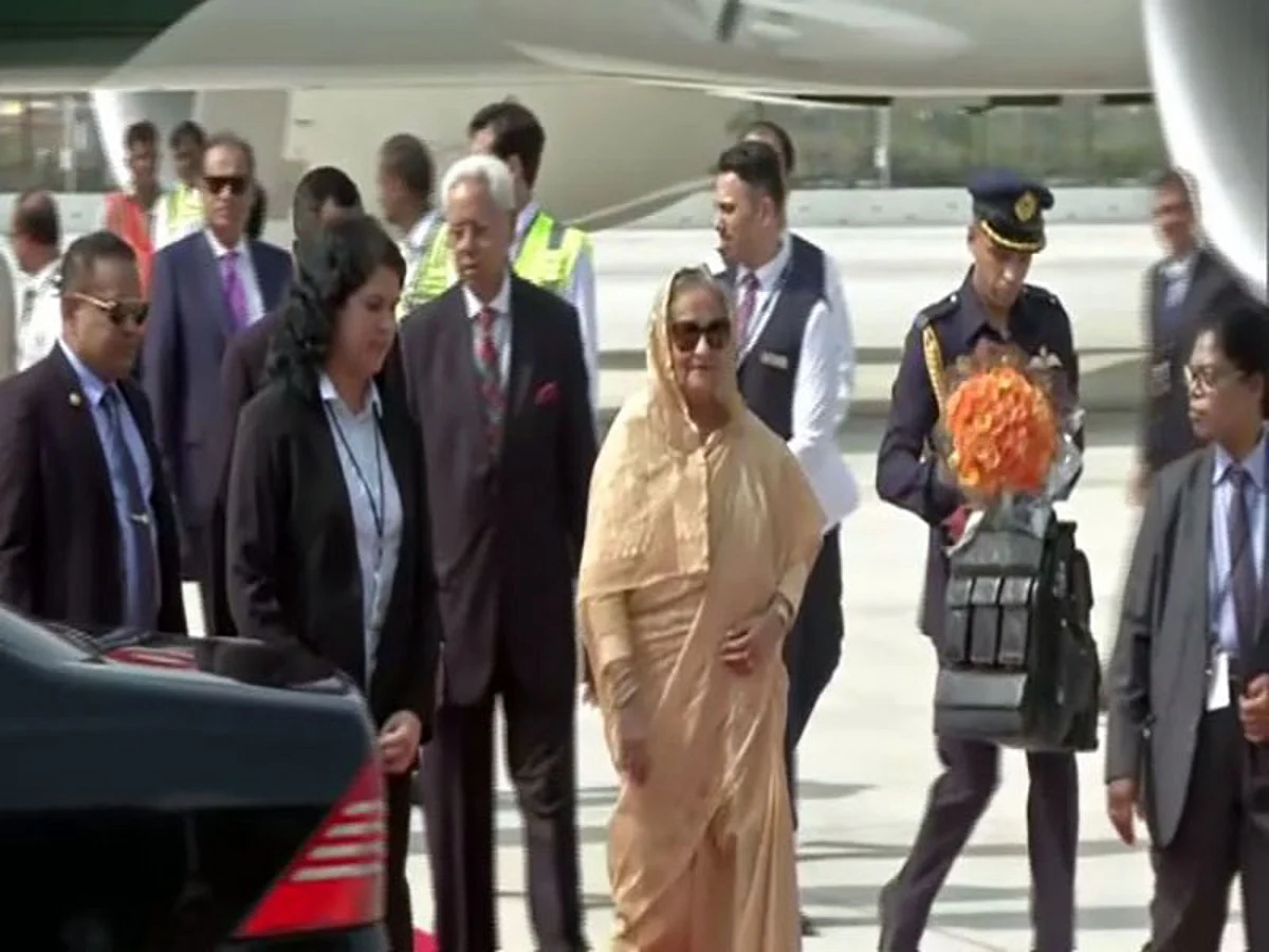 Bangladesh PM Sheikh Hasina Arrives in India on a 4-day Visit