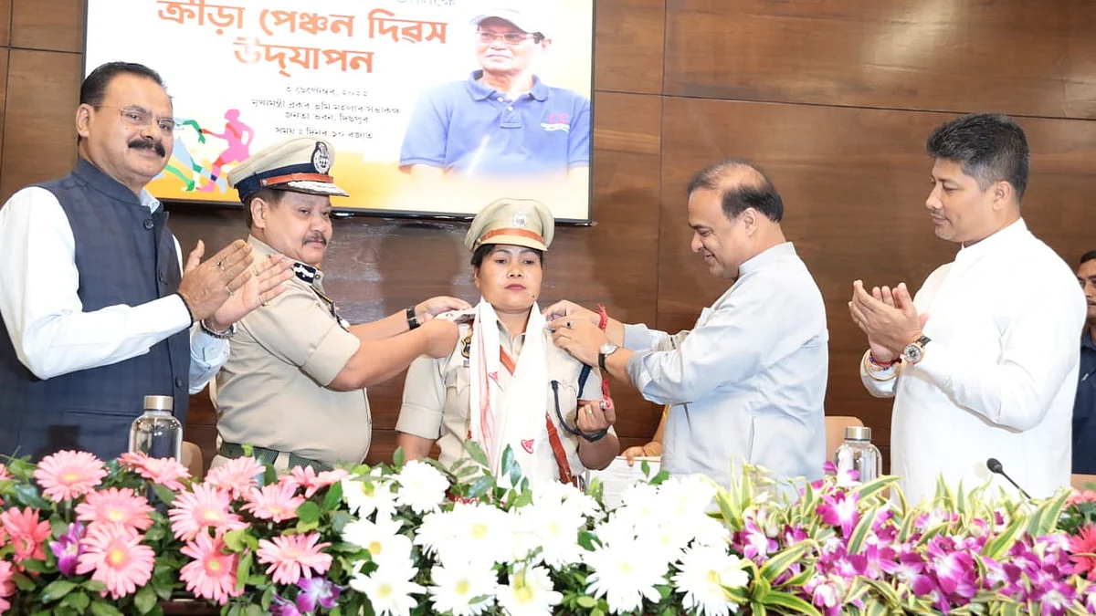 CWG Gold Medalist Nayanmoni Saikia Appointed as DSP