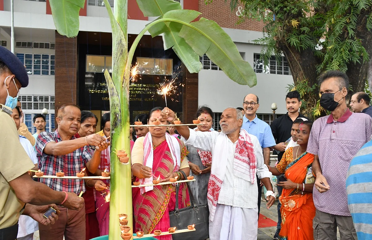 Dr B Borooah Cancer Institute Celebrates Diwali