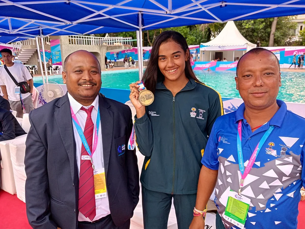 Assam Swimmer Shivangi Sarma