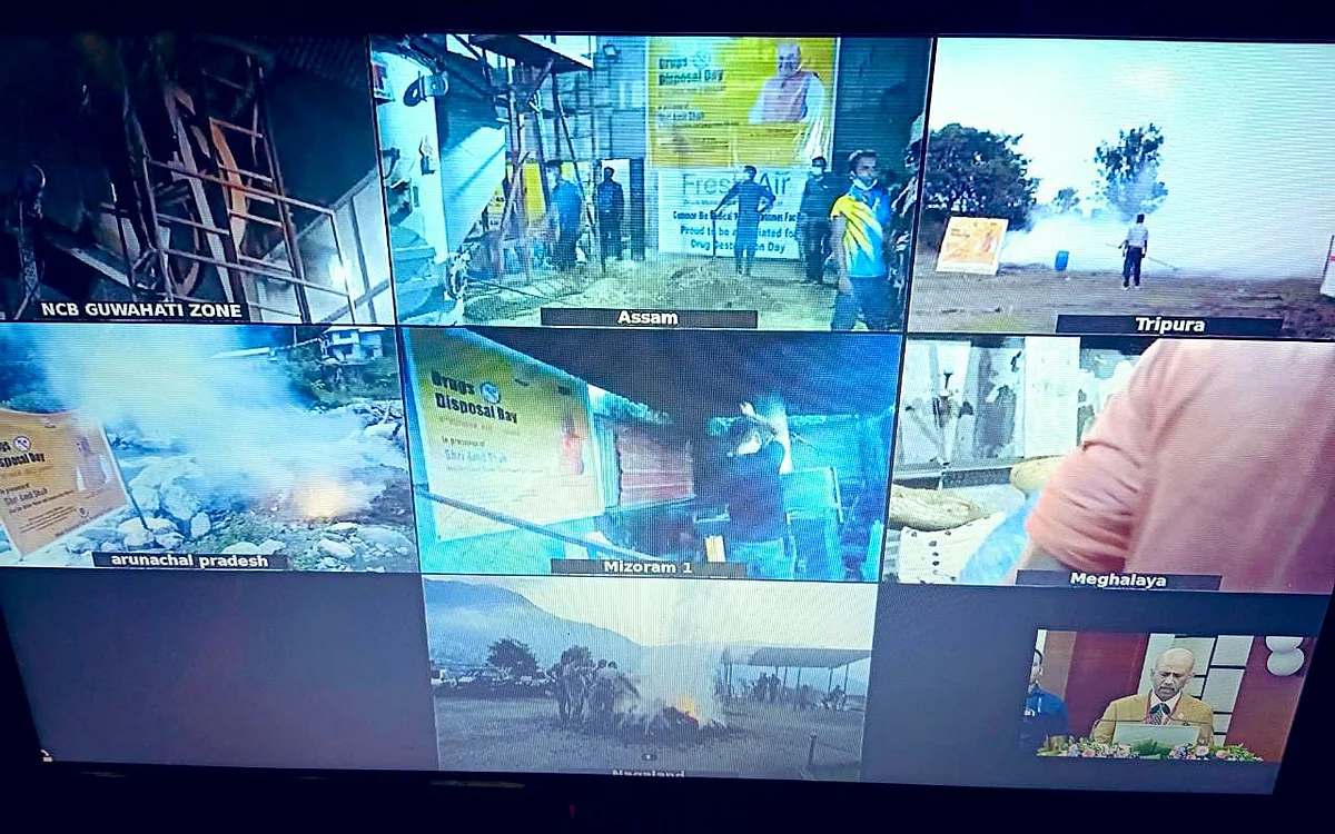 40,000kg of Drugs Destroyed