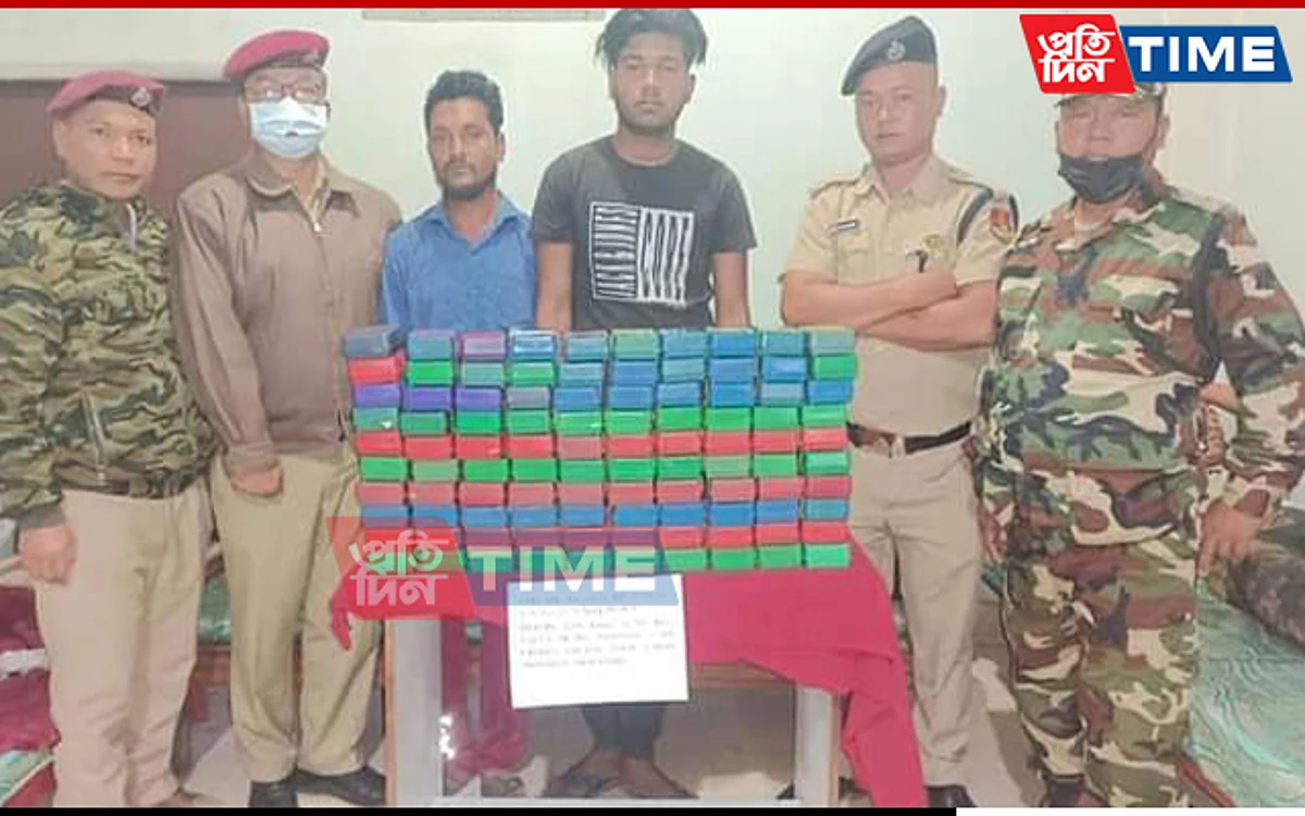 2 Assam Youths Held with Heroin