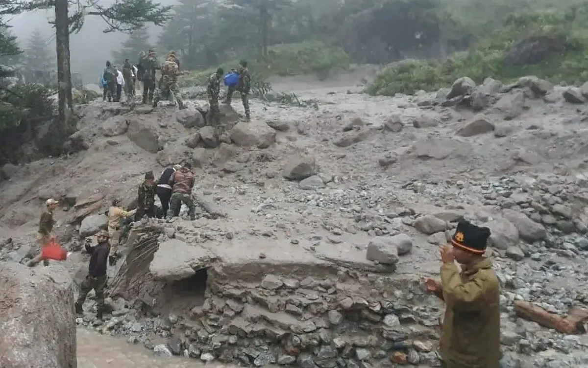 Incessant rainfall disrupts normal life in Sikkim | file image