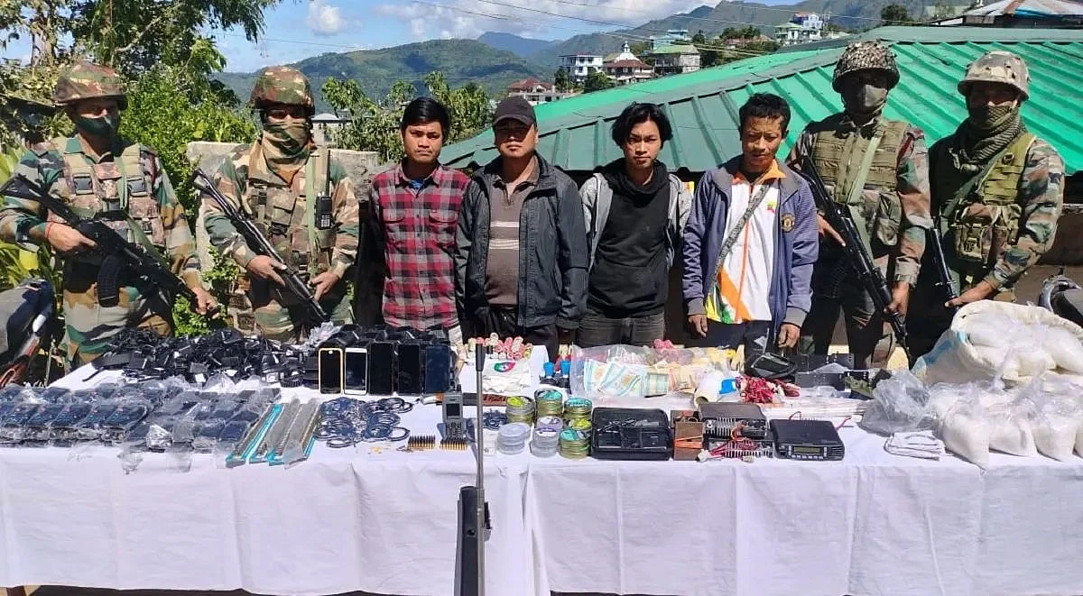 War-Like Stores Recovered in Siaha