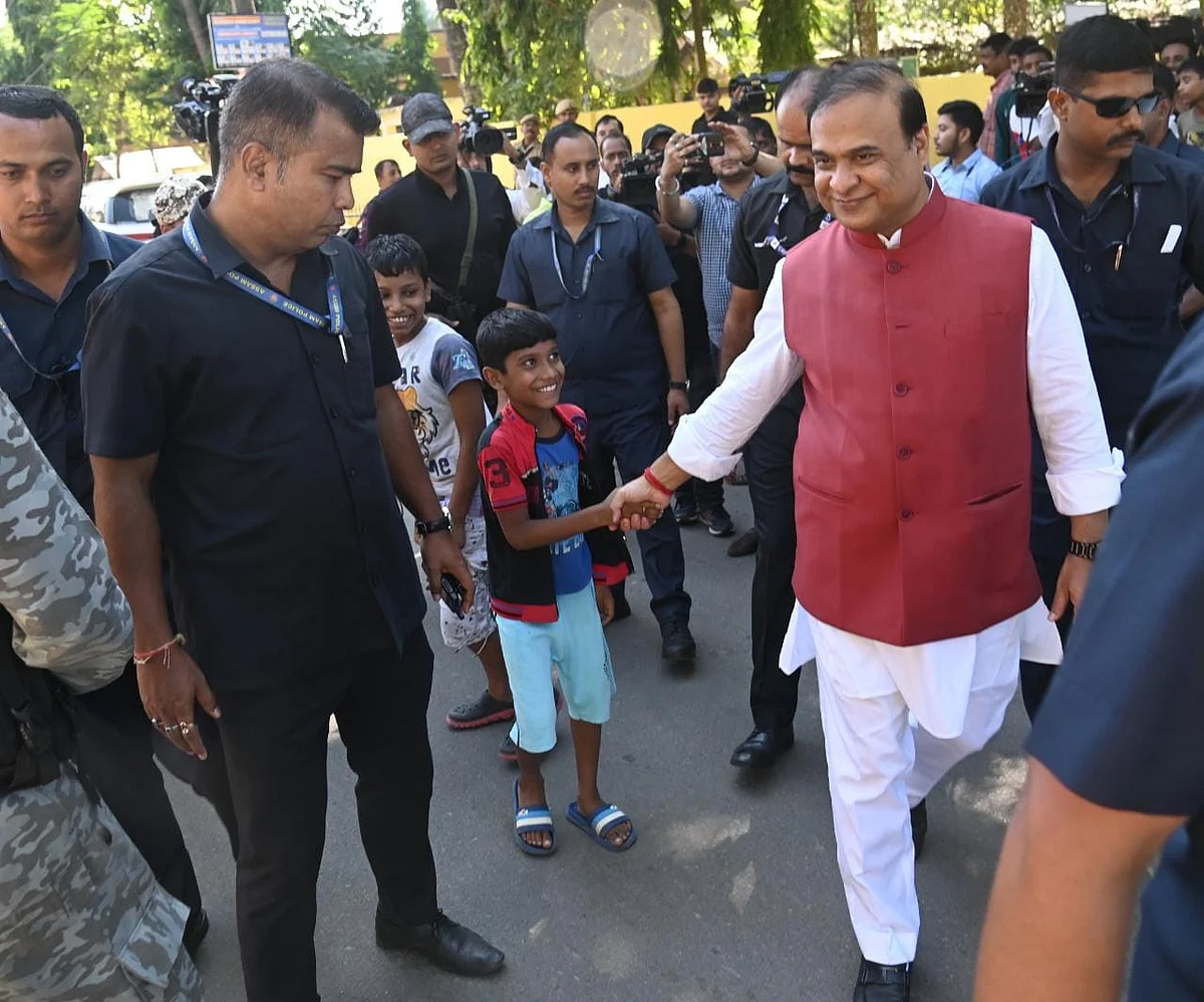 Assam CM arrives in Goalpara