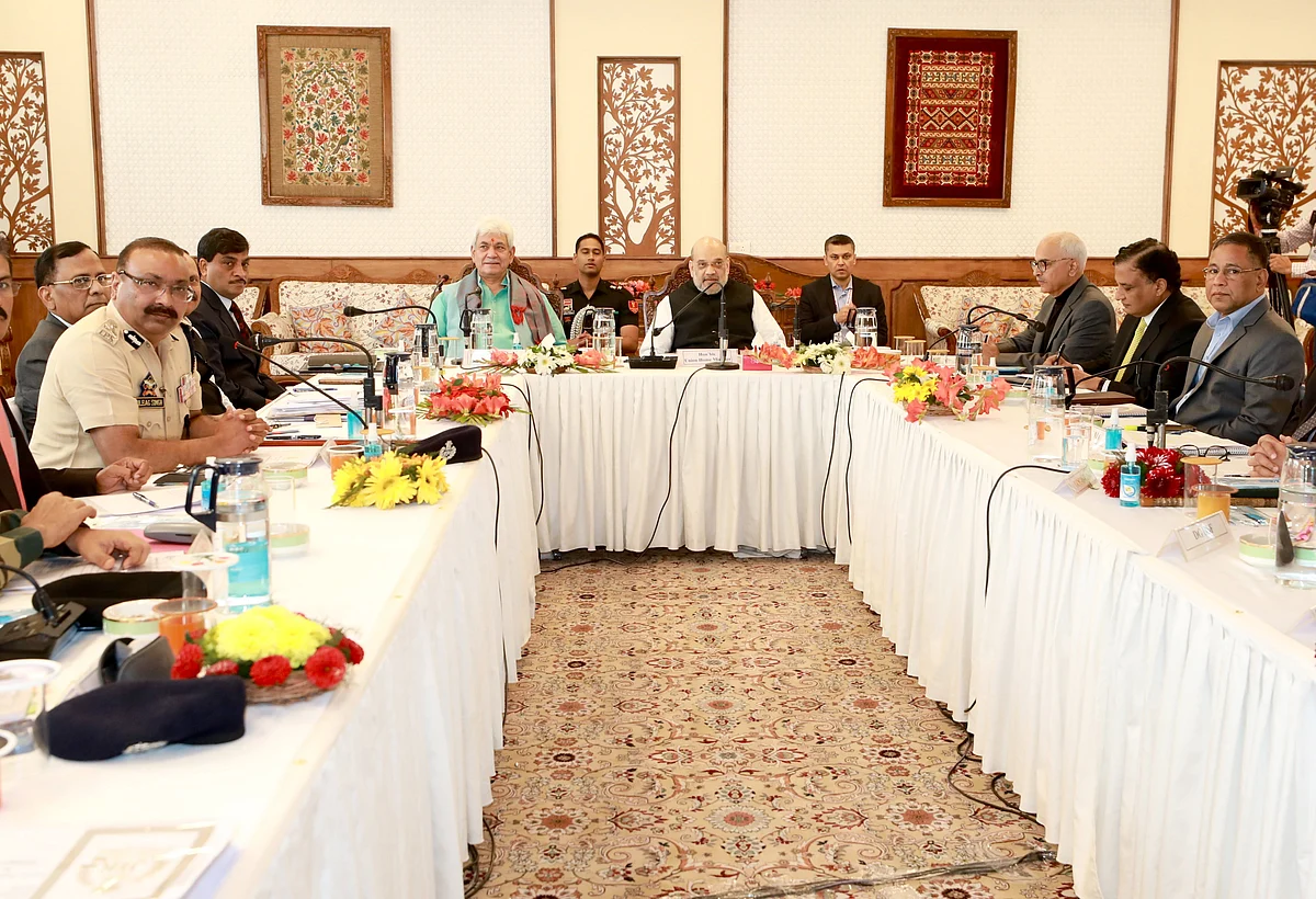 Amit Shah chairs meeting to review the security situation of J&K