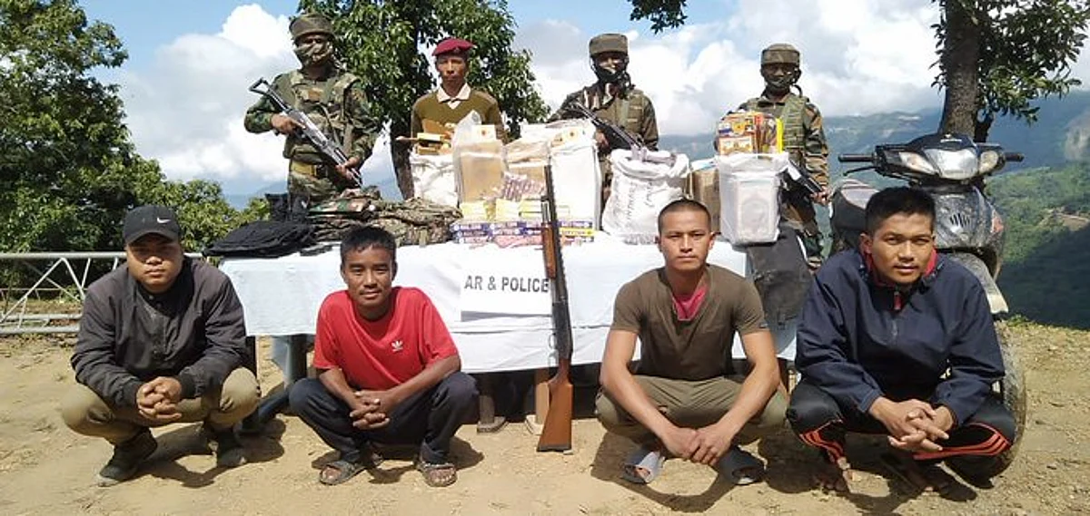 Warlike stores recovered in Mizoram's Siaha