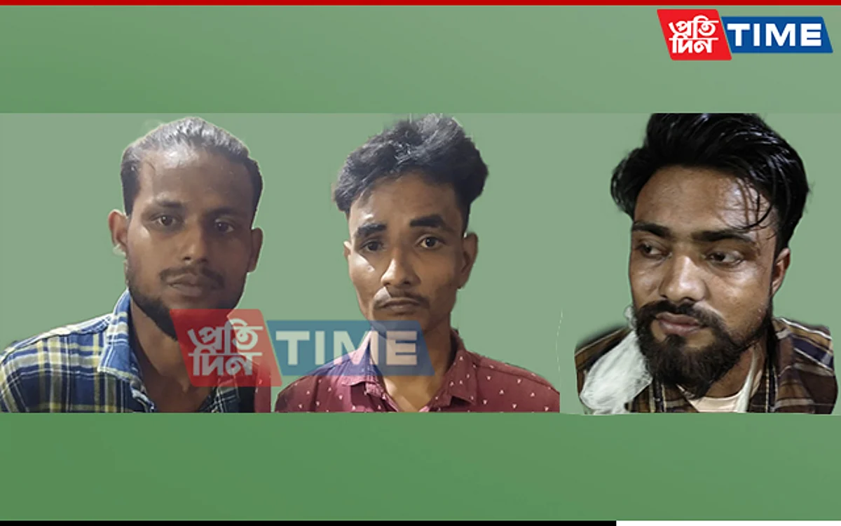 Three people were arrested for impersonating anti-corruption branch officials and looting a shop owner in Guwahati