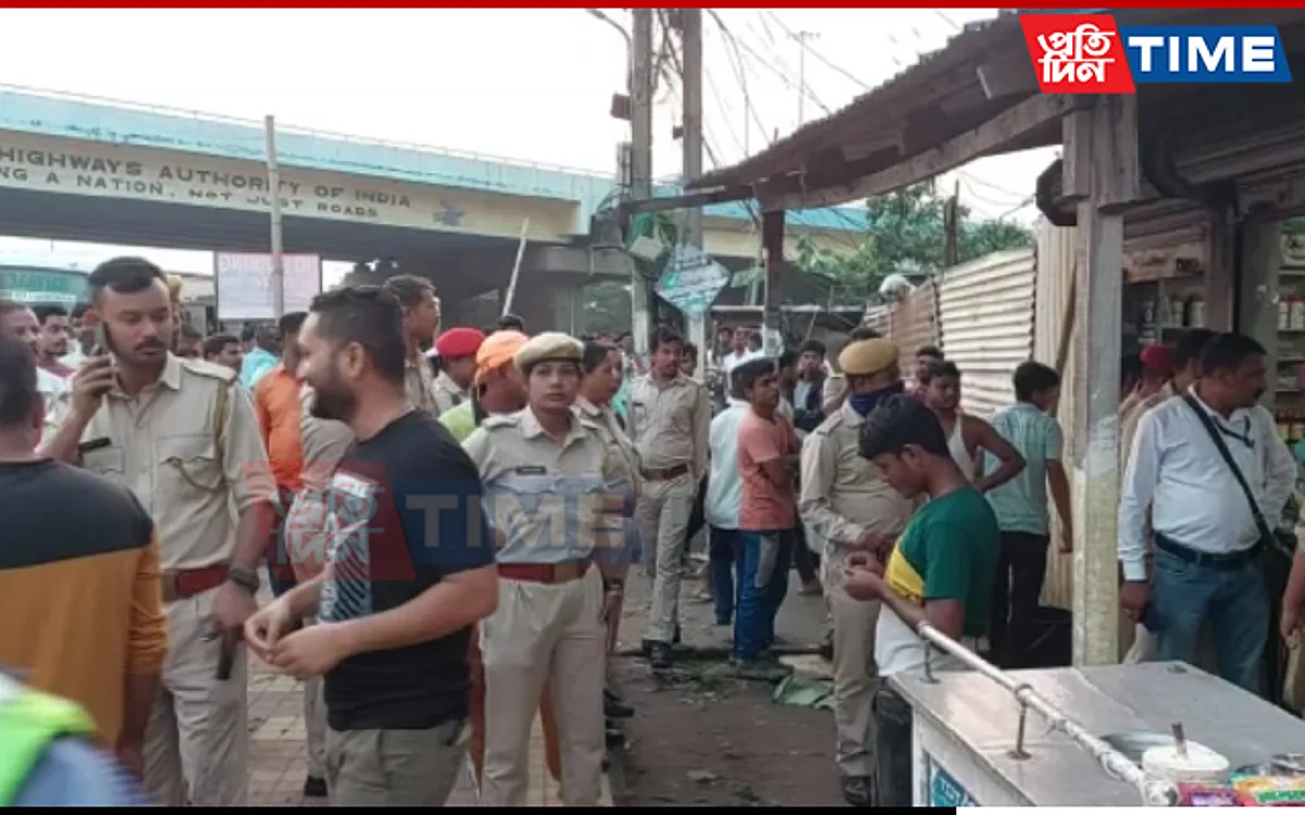 GMC team conducted an eviction drive in Guwahati's Jalukbari