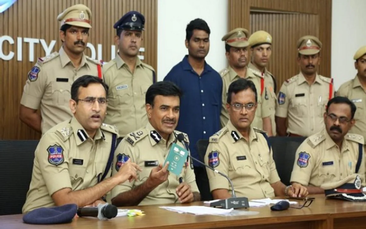 Hyderabad police commissioner C V Anand Image: ANI