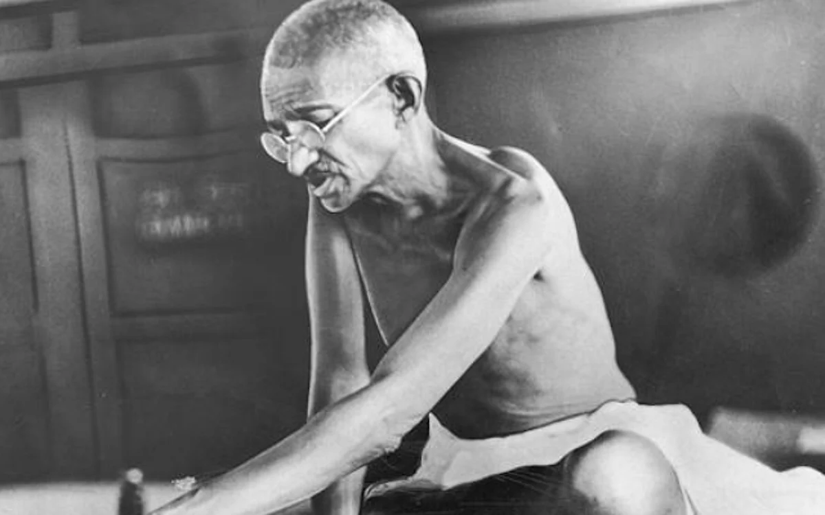 Father of the nation Mahatma Gandhi