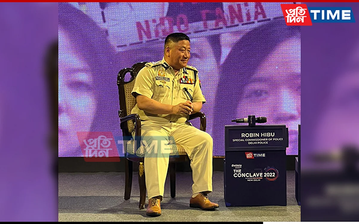 Robin Hibu Special Commissioner of Police, Delhi Police at #TheConclave2022
