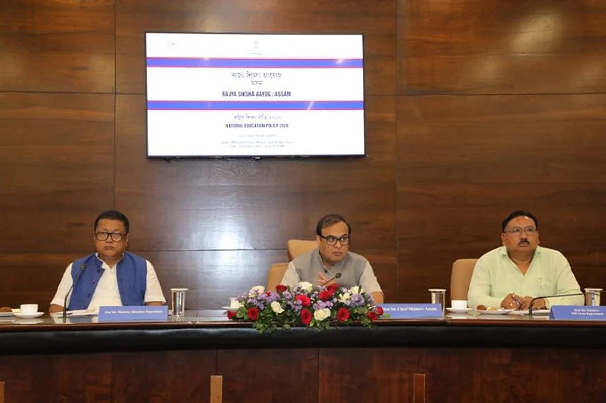 Assam CM Himanta Biswa Sarma chairs meeting of Rajya Shikha Aayog