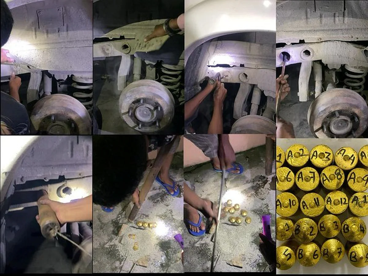 Smuggled gold seized