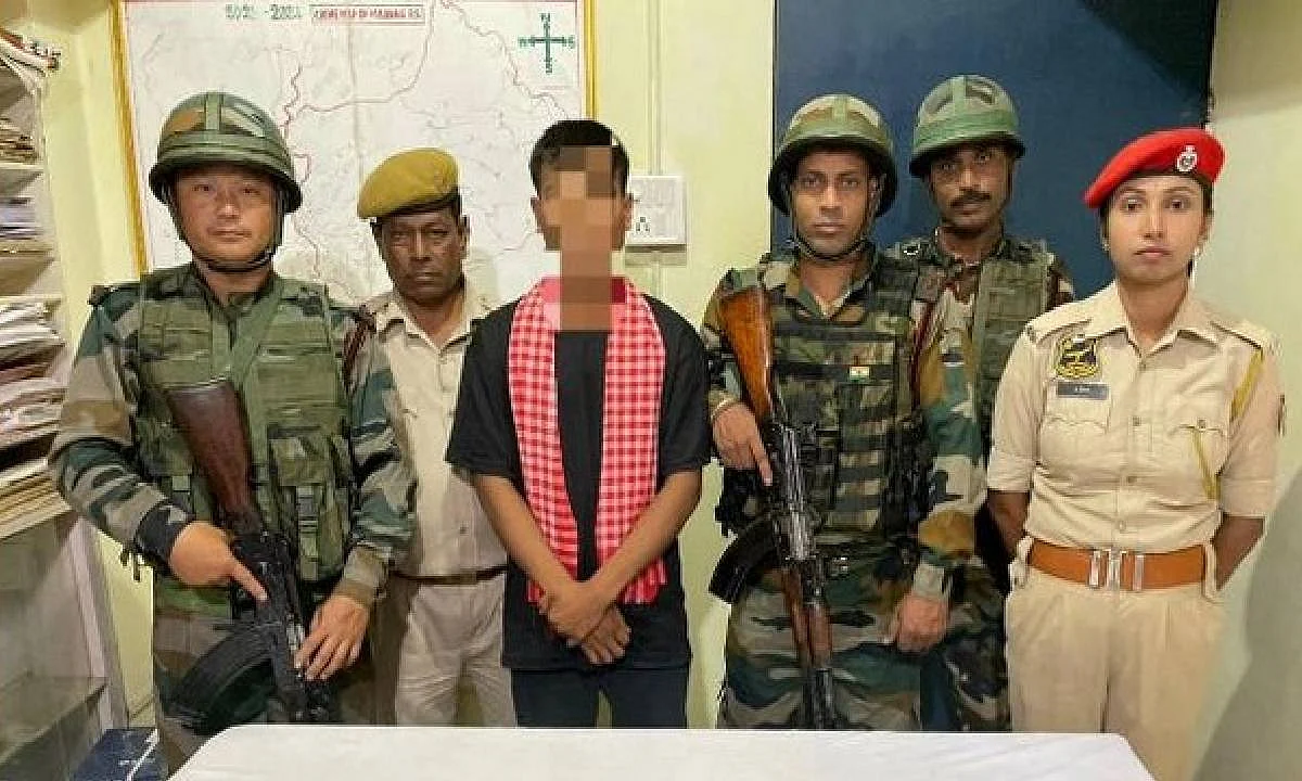 2 DNLT Cadres Held With Weapons | Picture Credits- ANI