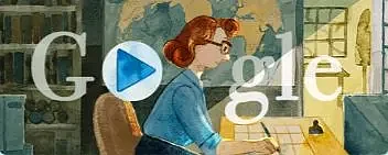 Marie Tharp gets a Google Doodle