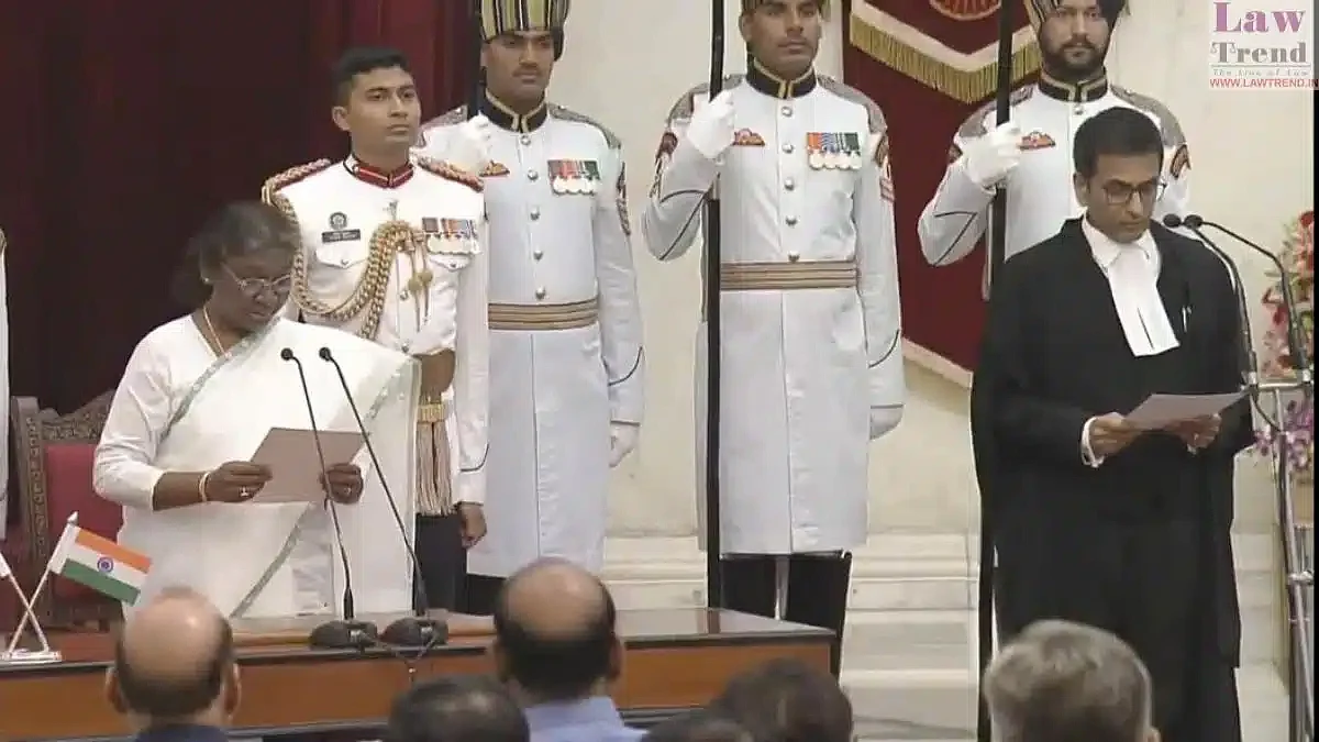 Justice DY Chandrachud takes oath as 50th CJI