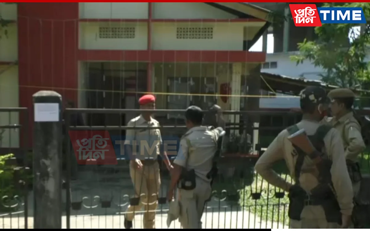 CID raided the Mangaldoi residence of tainted cop Utpal Bora today