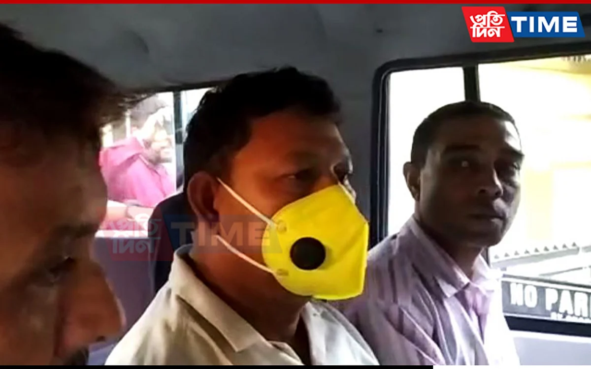 Suspended SP Rajmohan Roy taken to 3-day CID custody