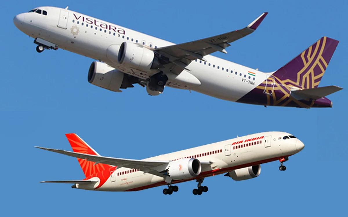 Air India and Vistara will be merged