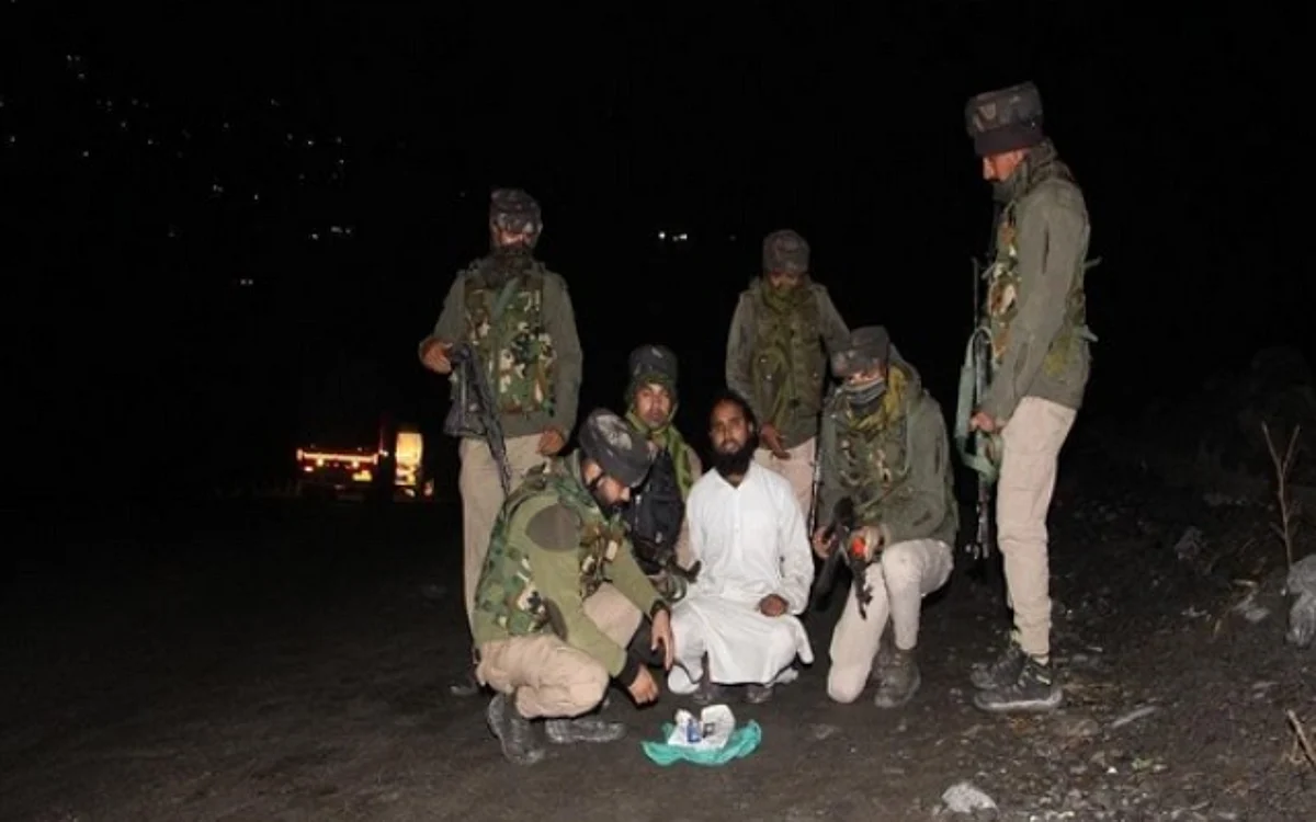 An Al-Qaeda operative hailing from West Bengal was arrested in J&K's Ramban | Image: ANI