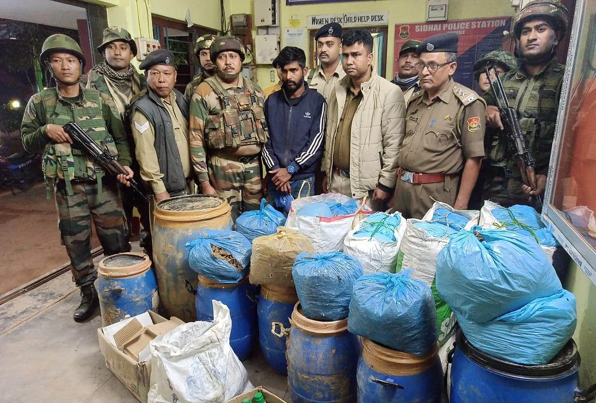 186kg Marijuana seized