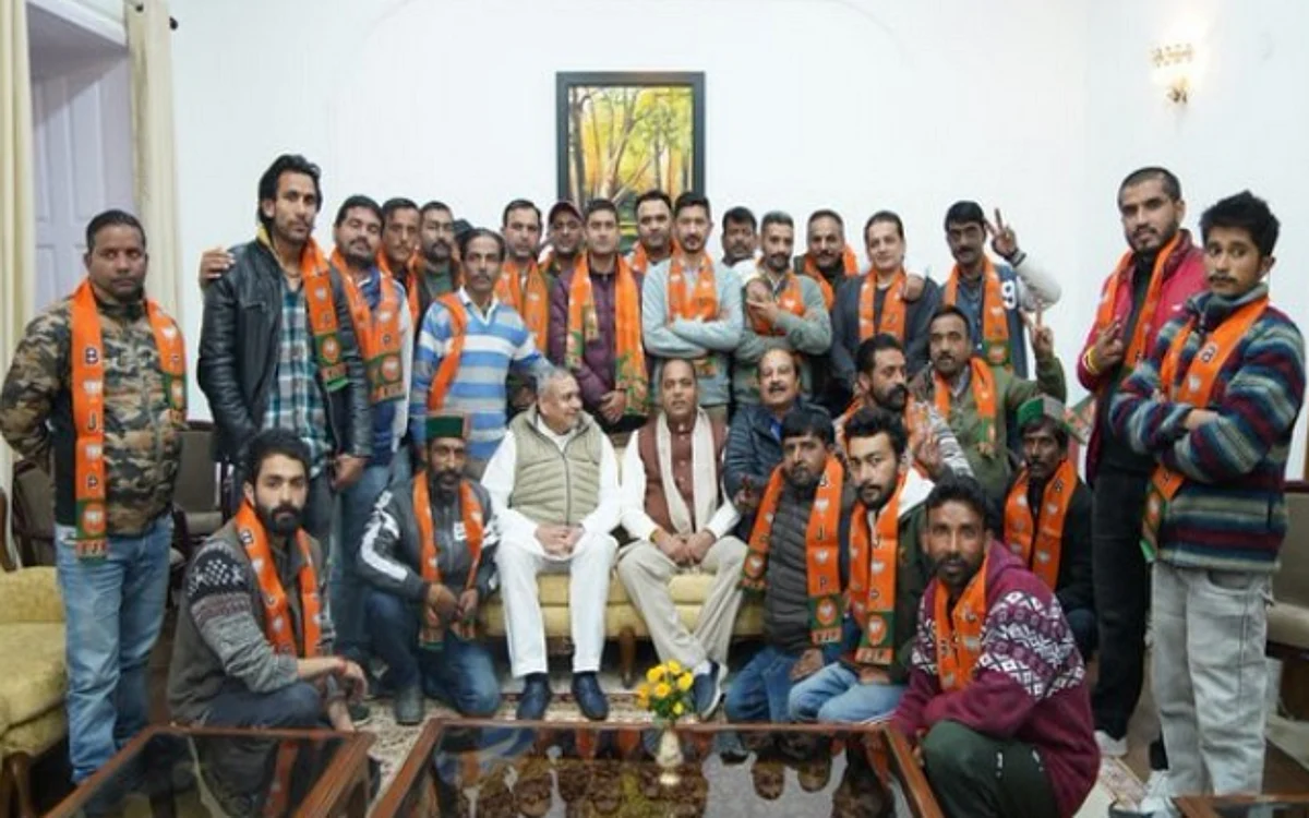 26 Congress leaders have joined BJP in Himachal Pradesh ahead of assembly polls | Image: ANI