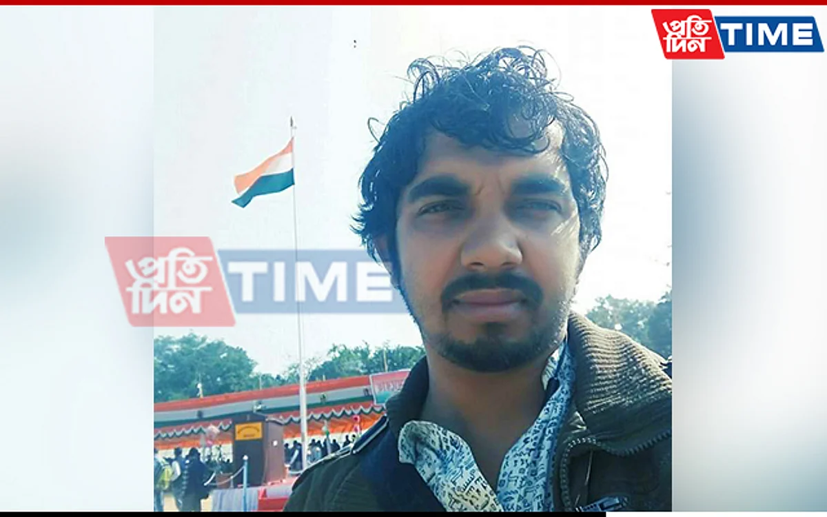 Assaulted journalist Biswa Kalyan Purkayastha