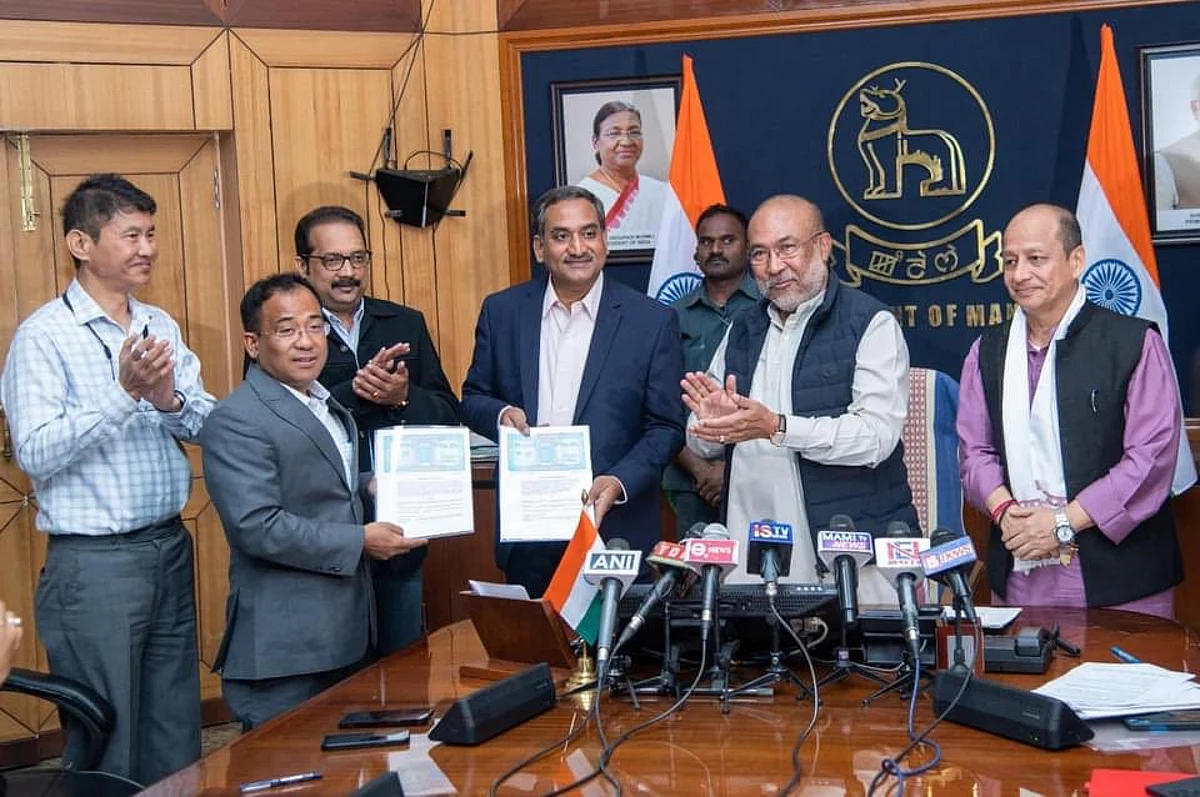 Manipur Signs MoU with Infosys